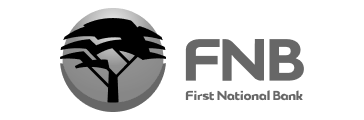 First National Bank (FNB) logo featuring a tree inside a circle with the text “FNB First National Bank- Neutrinos