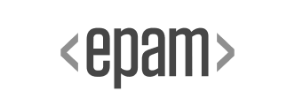 EPAM logo with angled brackets on either side-Neutrinos